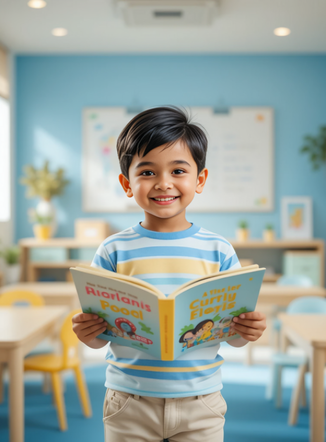 Illustration representing the mission of Della Junior Preschool