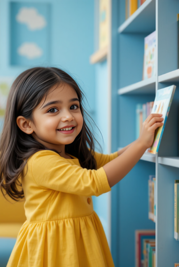 Illustration representing the vision of Della Junior Preschool